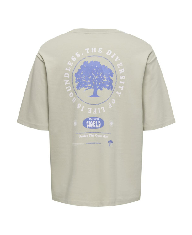 Relaxed Fit O-Hals Korte Mouwen (K/M) Heren
