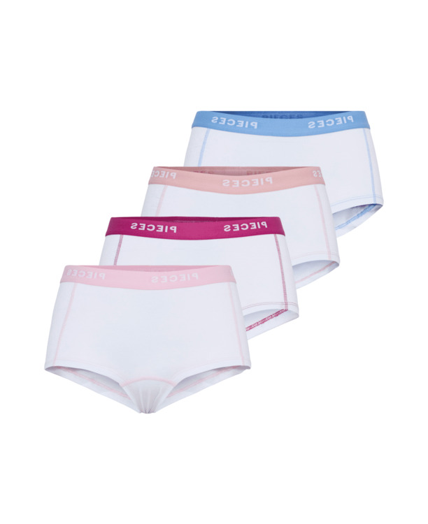 PCLOGO LADY 4 PACK SOLID NOOS BC