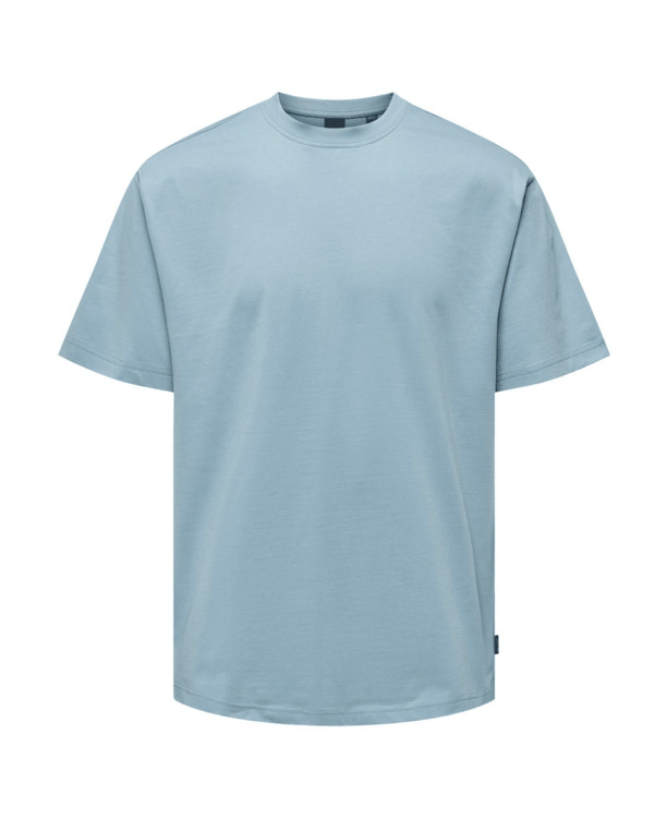 Relaxed Fit O-Hals Korte Mouwen (K/M) Heren