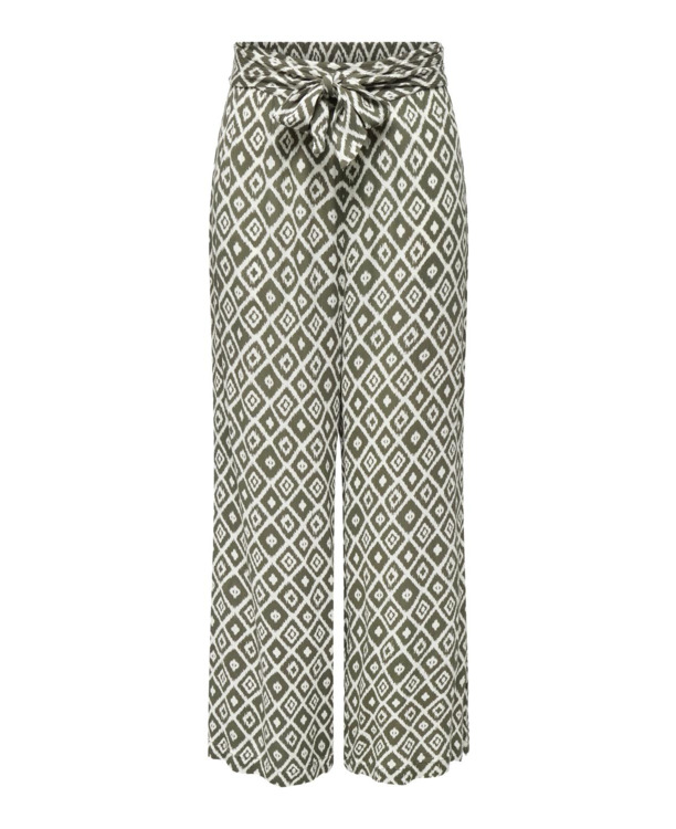 Loose Fit Loose fit broek met riem in de taille