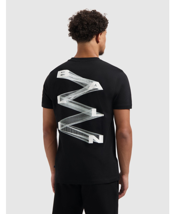 Zig Zag Logo T-shirt 100% Cotton Men