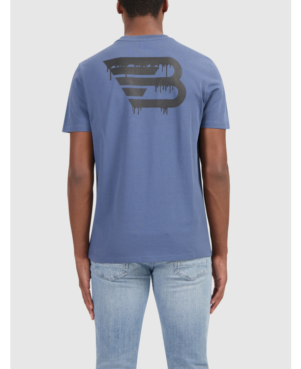 Druppelend Logo T-shirt 100% Katoen Mannen