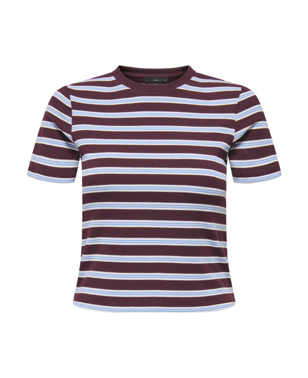 Slim Fit O-Neck Short Sleeves (S/S) Top met O-hals en korte mouwen en slim fit voor je lentegarderobe