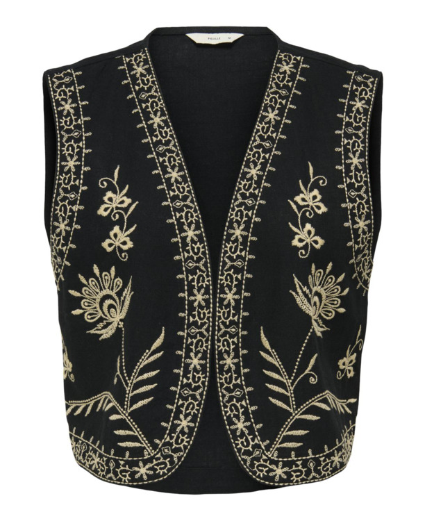 Regular Fit V-Neck Sleeveless (S/L) Elegant mouwloos vest met V-hals voor lente/zomer