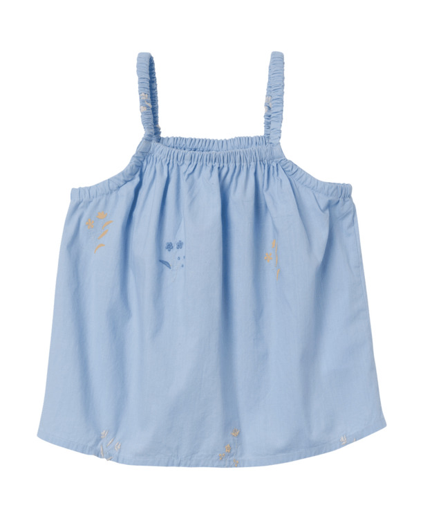 Regular Fit Square Neck Sleeveless (S/L) Top