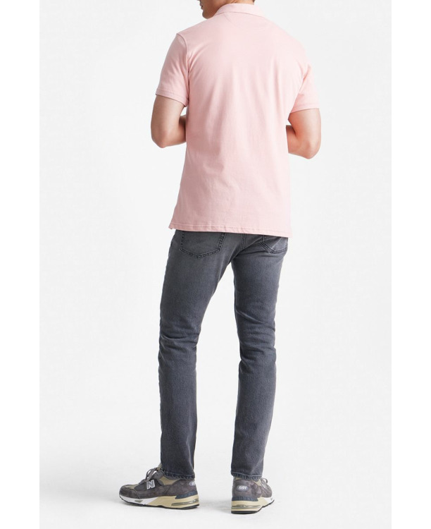 King Essentials The James Poloshirt Roze