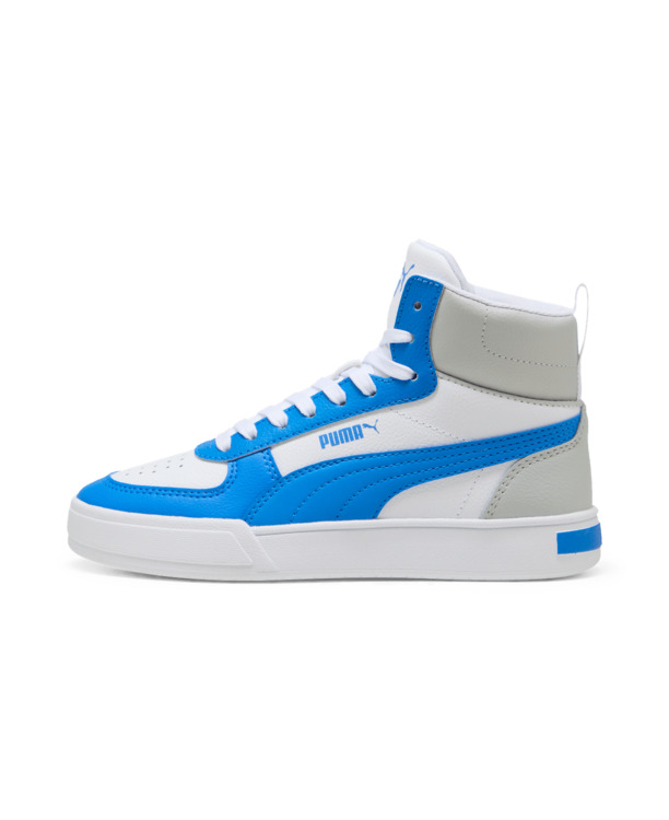 Caven Mid JR PUMA White-Racing Blue-Ash