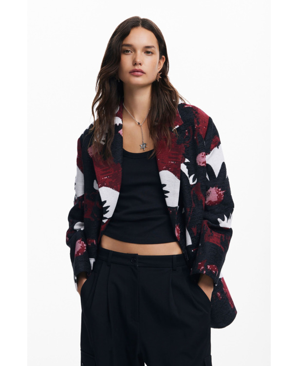 JAS COAT WINTER DAISIES LACROIX