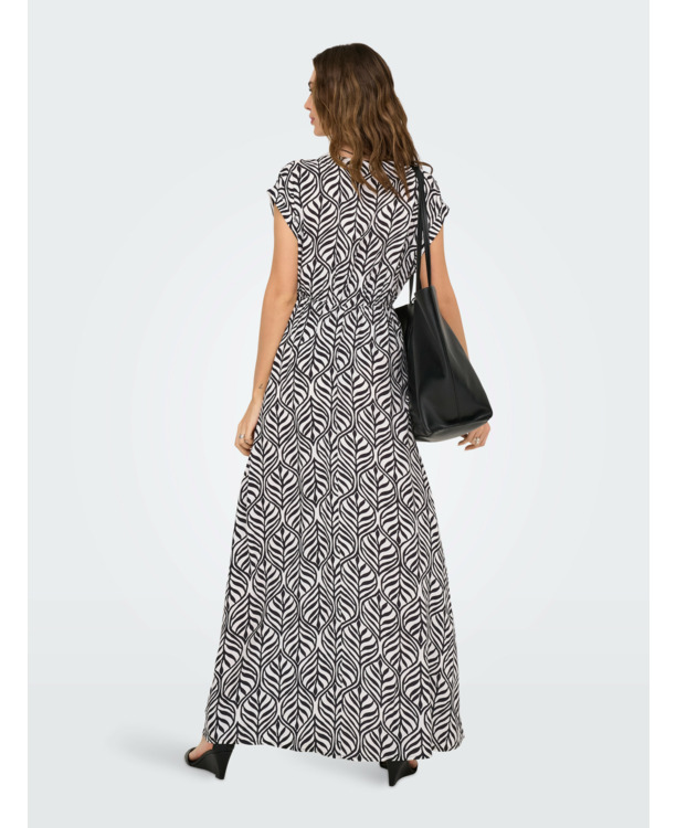 ONLMINDY S/S V-NECK MAXI DRESS WVN