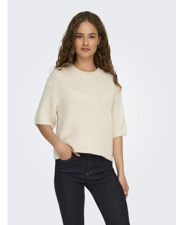 Knit Fit O-Neck 3/4 Sleeves (3/4)