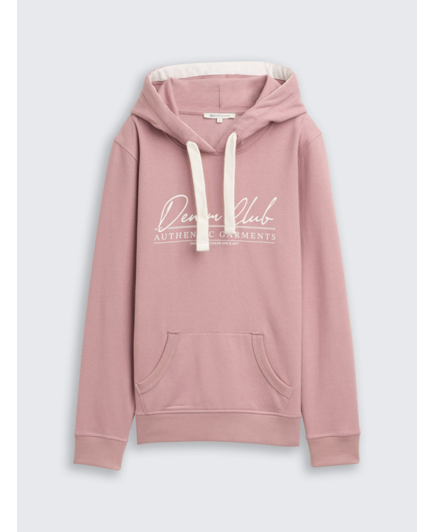 Hoodie sweatshirt met logoprint