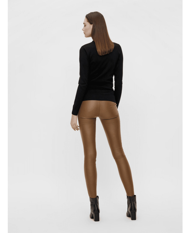 OBJTHESS L/S ROLLNECK KNIT PULLOVER