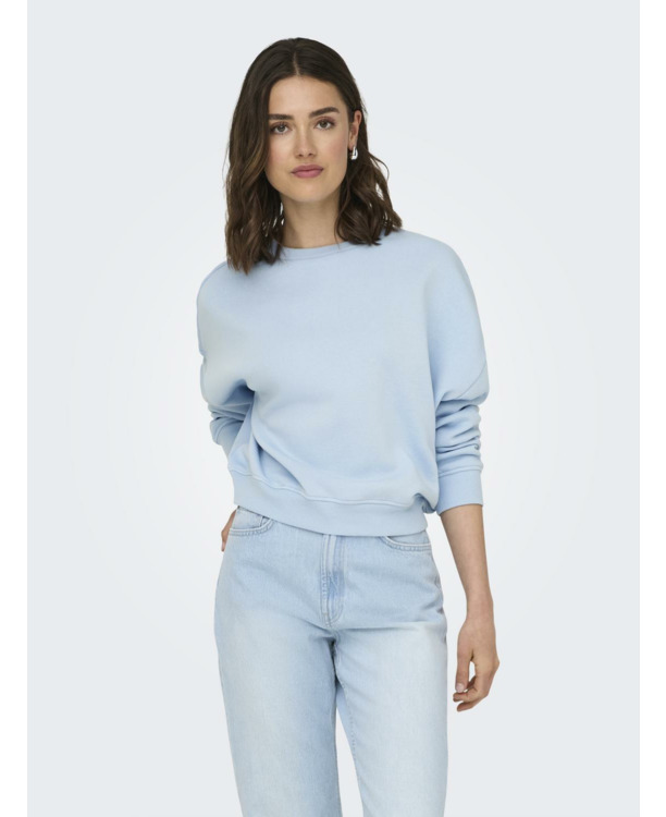 Loose Fit O-Neck Long Sleeves (L/S) Sweatshirt