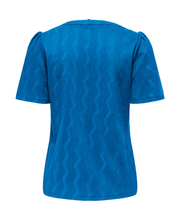 ONLDIA S/S V-NECK PLEAT TOP CS JRS