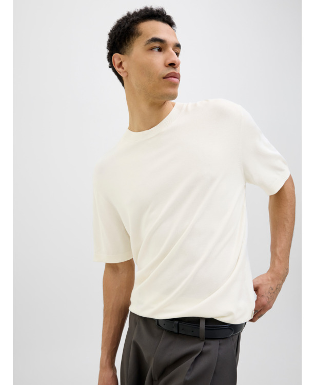 JPRCCWILLIAM KNIT CREW NECK SS SN