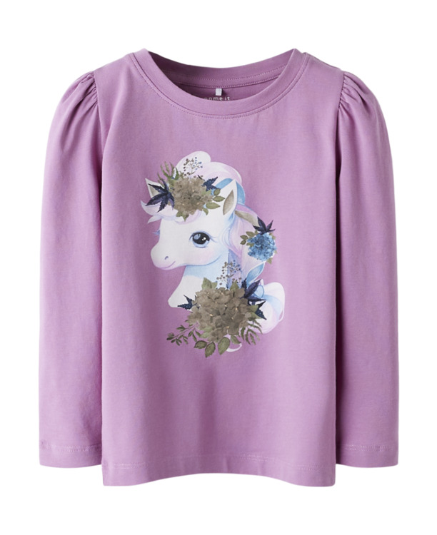 Standaard Pasvorm Ronde Hals Lange Mouwen (L/M) Meisjes