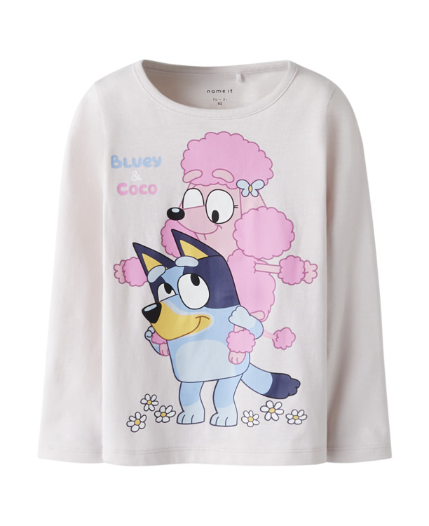 Normale pasvorm ronde hals lange mouwen (L/S) Meisjes