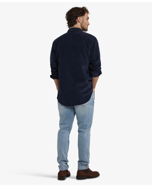 Corduroy Shirt 100% Cotton Heren