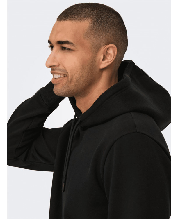 Regular Fit Hoodie Lange Mouwen (L/M) Heren