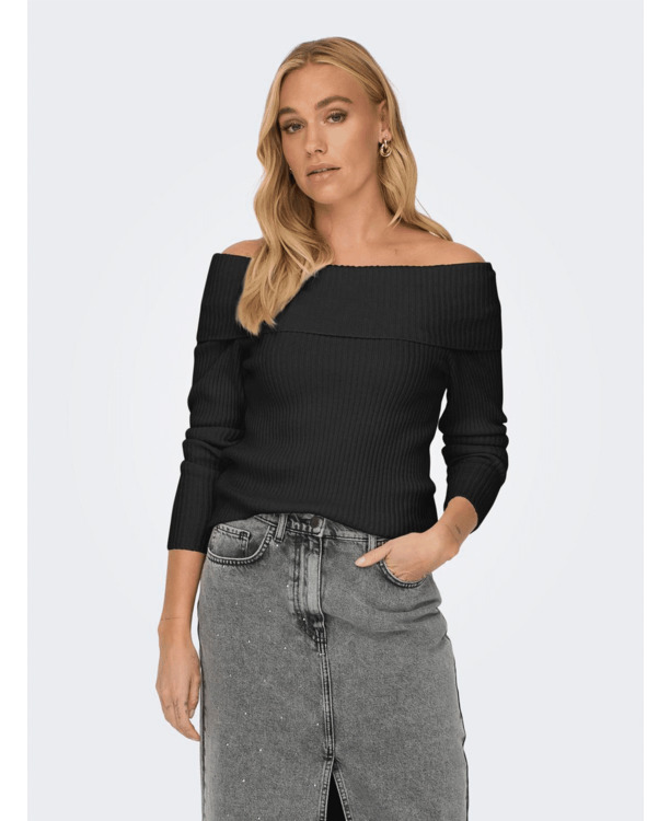 ONLKATIA LS OFF SHOULDER KNT NCA