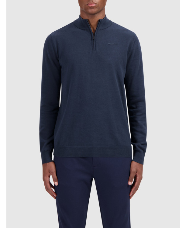 Original Half Zip Knit 100% Cotton Men