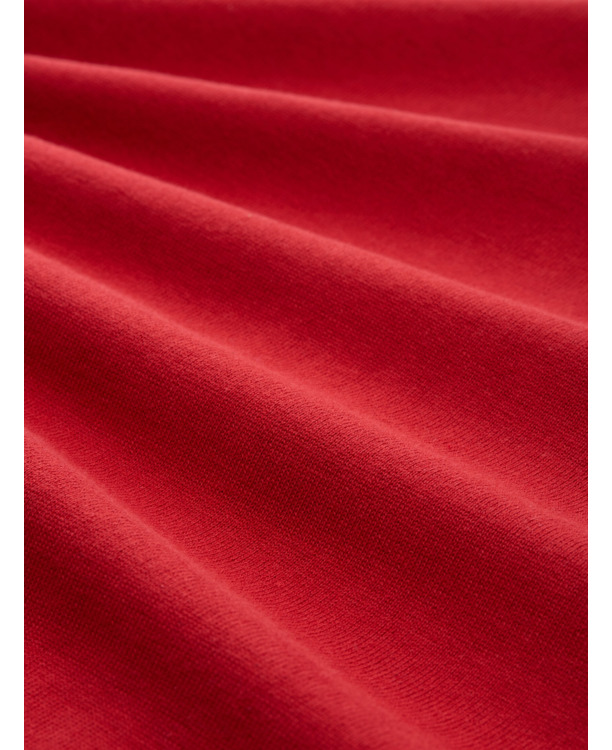 Gebreide trui met geprint logo