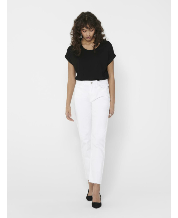 Regular Fit O-Neck Short Sleeves (S/S) Regular fit top met ronde hals en korte mouwen