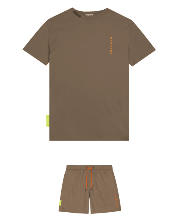 BASIS ZWEMMEN CAPSULE T-SHIRT MANNEN