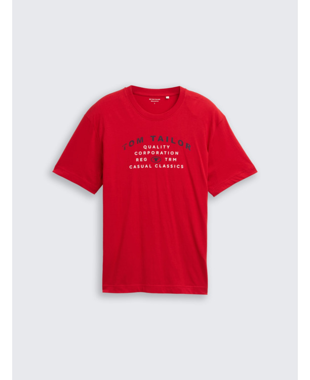 T-shirt met logoprint