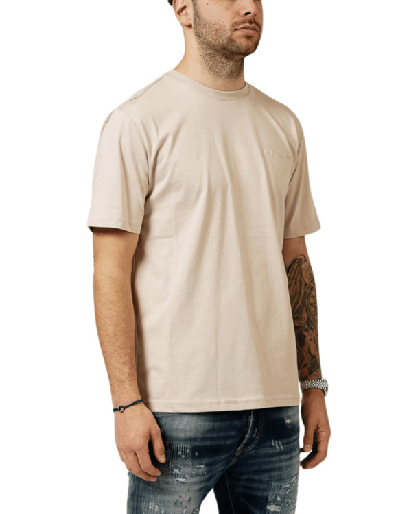 MIJN MERK BORST LOGO KAMEEL T-SHIRT MANNEN