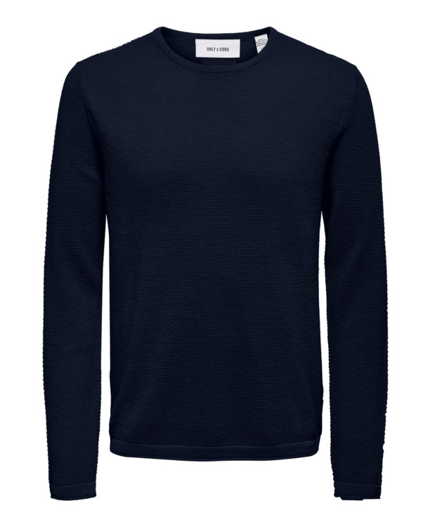 ONSPANTER LIFE 12 STRUC CREW KNIT N