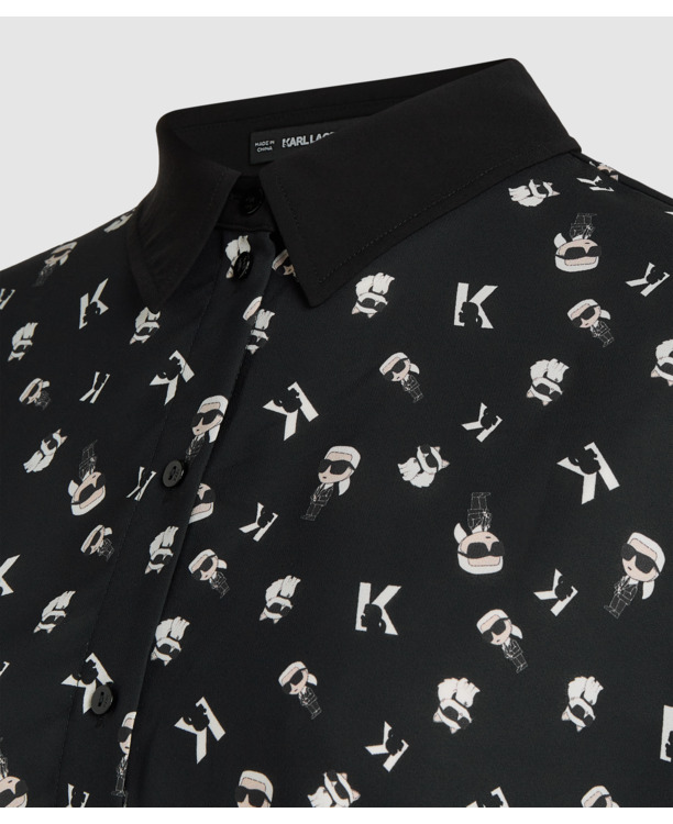 IKON KARL AOP BLOUSE