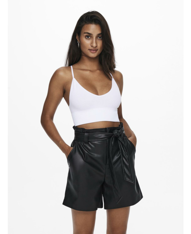 ONLVICKY RIB SEAMLESS VNECK TOP NOOS ACC