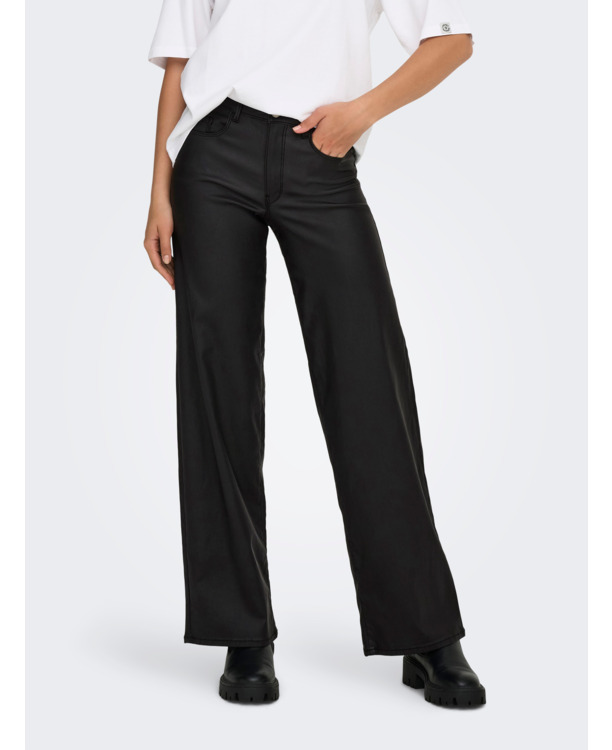 ONLALIDA MW WIDE COATED PANT PNT