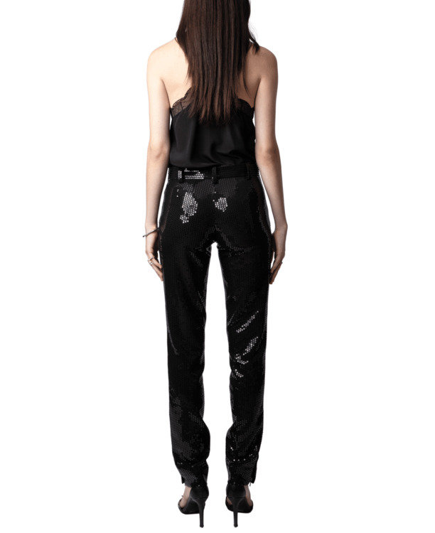 PRUNE ZIP SEQUINS