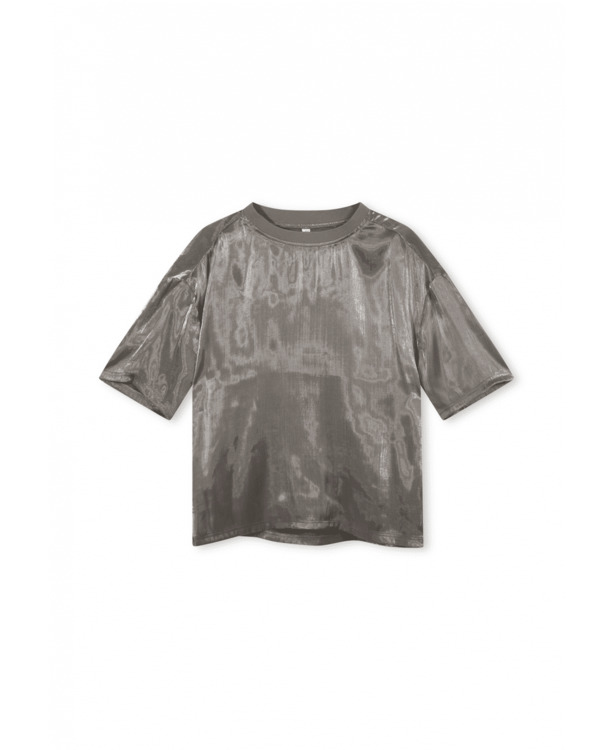 10DAYS Dames glanzende blouse viscose polyester