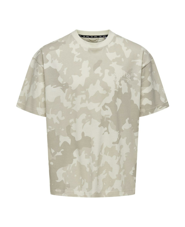 Relaxed Fit O-Hals Korte Mouwen (K/M) Heren