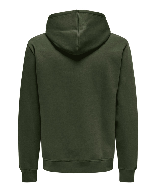 Regular Fit Hoodie Lange Mouwen (L/M) Heren