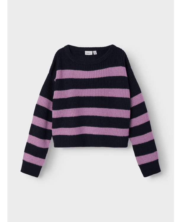 Box Fit O-Neck Lange Mouwen (L/M) Vrouwen