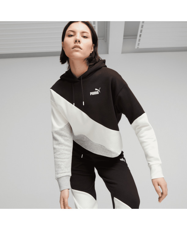 PUMA POWER Cat Hoodie FL PUMA Black-Lig