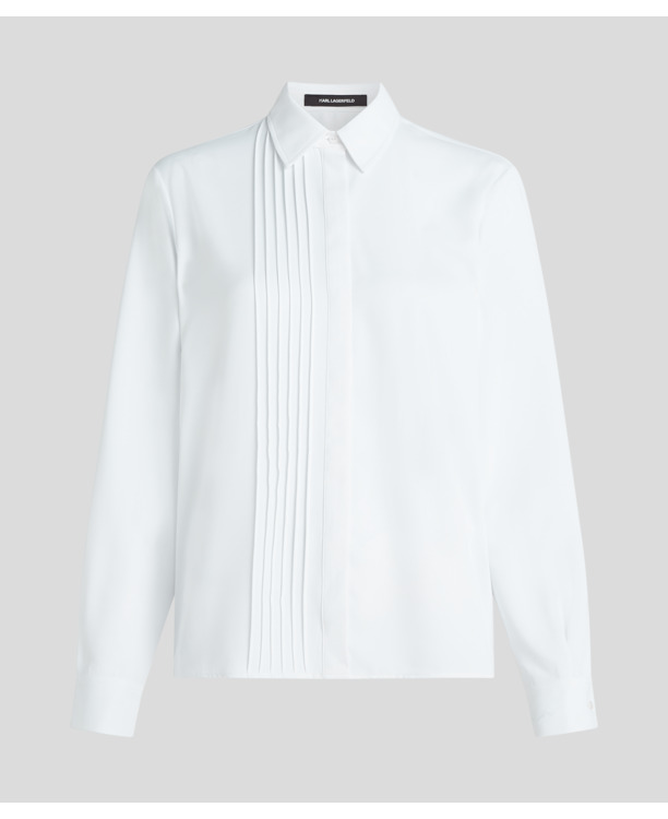 PLEAT DETAIL BLOUSE