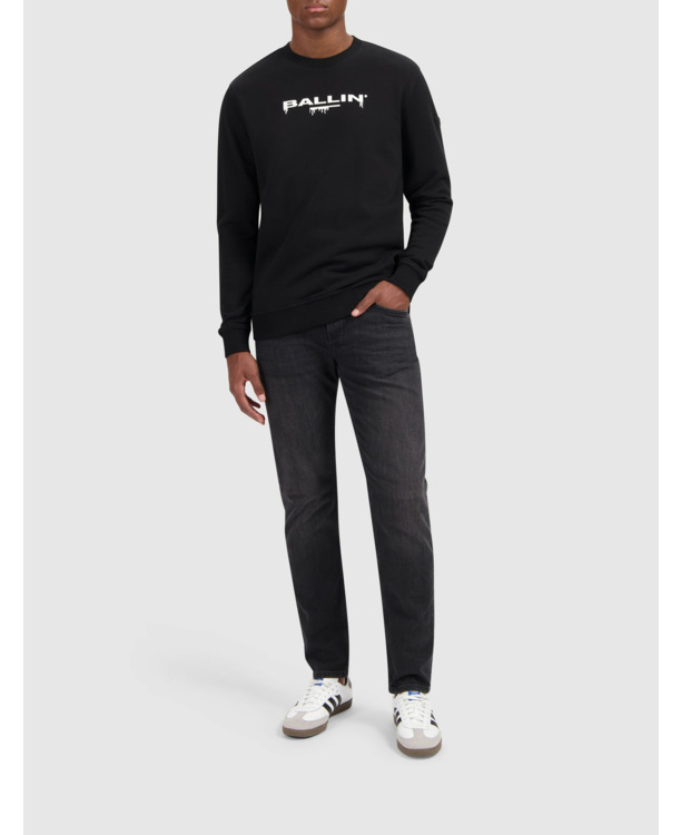 Dripping Logo Sweater 100% Cotton Men