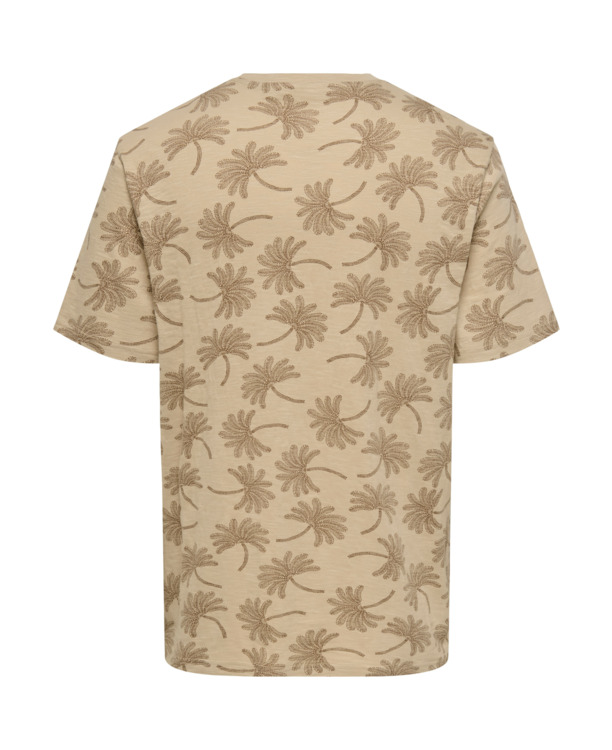 ONSMALDINI AOP REG. SS AOP TEE