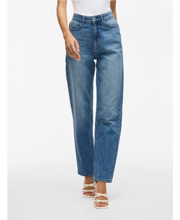 VIKELLY JAF HW STRAIGHT JEANS-NOOS