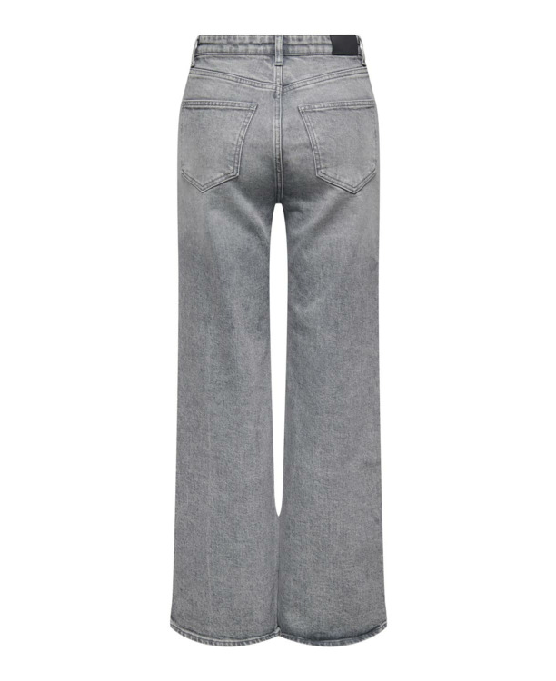 Wide Leg Fit Jeans met hoge taille en brede pasvorm en muntzakje