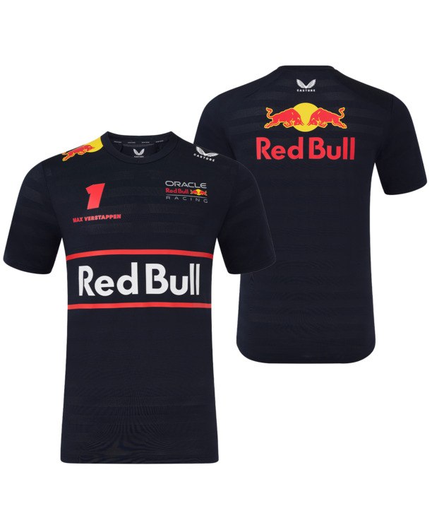Heren - Driver T-Shirt 2025 - Max Verstappen - Red Bull Racing