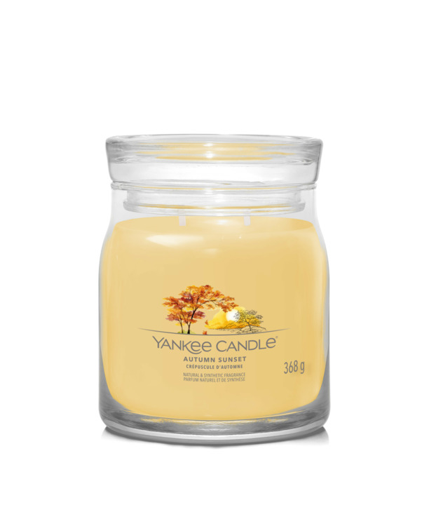 Yankee Candle Autumn Sunset Signature Medium Jar