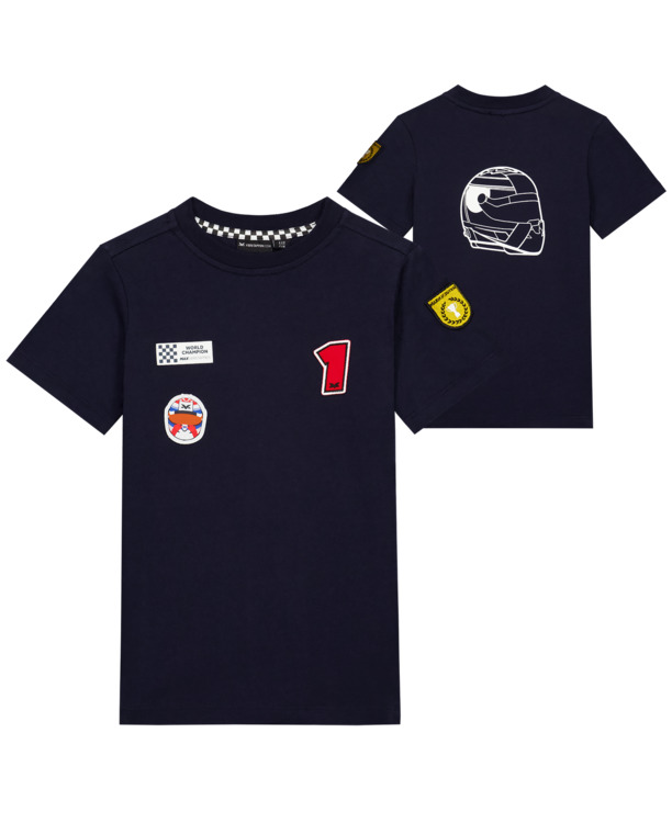 MV Kids - T-shirt Badges - Navy