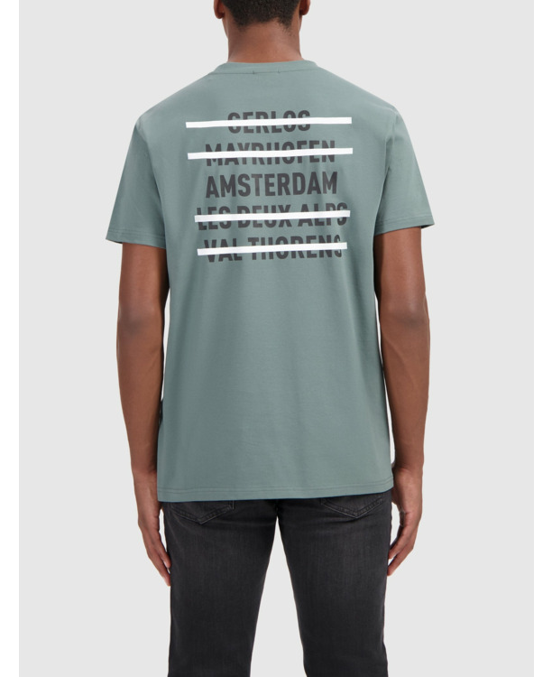 Skihellingsteden T-shirt Mannen
