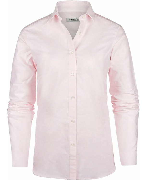 Steppin' Out Blouse Lauren Oxford Dames Lichtroze